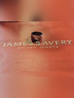 James Avery Sterling Crosslet Ring